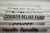 Covid-19 relief file folder