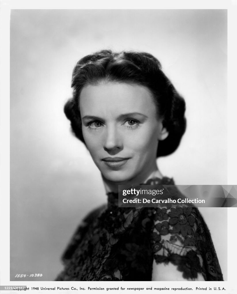 Jessica Tandy as 'Janet Spence' in a publicity shot from the movie 'A