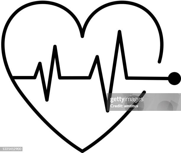 heart beat pulse - pulse oximeter stock illustrations