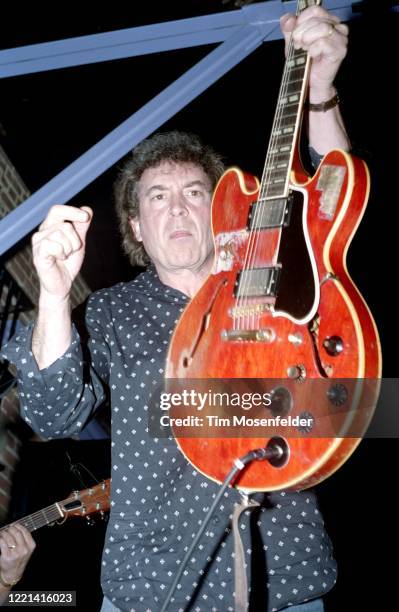 Elvin Bishop performs during the Recession Blues Festival at JJs nightclub on February 13, 1992 in San Jose, California.