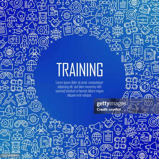 Training Background Images Vector Ilustraciones, imágenes clip art, dibujos animados e iconos de stock de ...