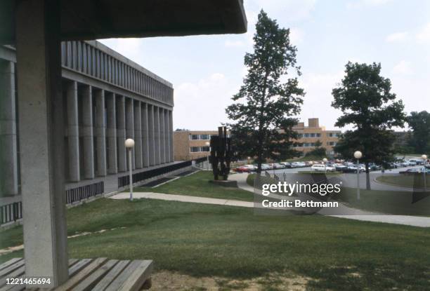 Exterior view of Taylor Hall.