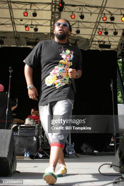 June 30: MANDATORY CREDIT Bill Tompkins/Getty Images Ozomatli performing at Central Park Summerstage in New York City."nJune 30, 2007 in New York...