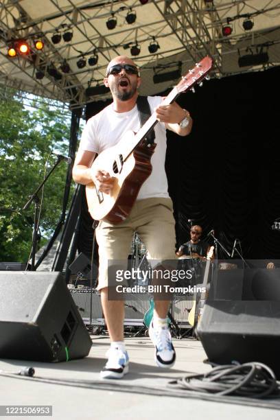 June 30: MANDATORY CREDIT Bill Tompkins/Getty Images Ozomatli performing at Central Park Summerstage in New York City."nJune 30, 2007 in New York...