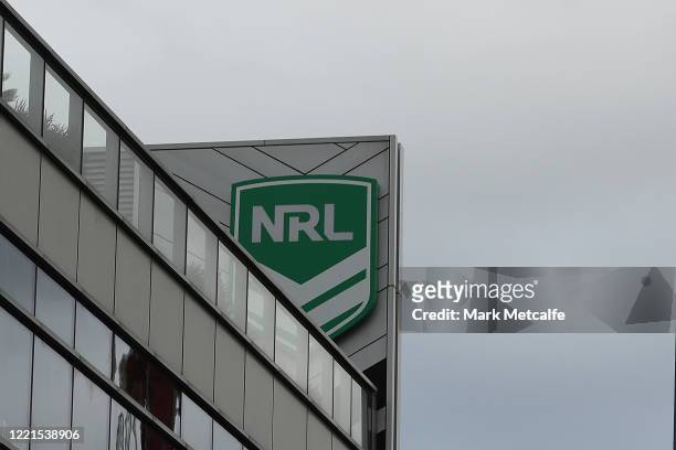 General view of NRL headquarters at Rugby League Central on April 28, 2020 in Sydney, Australia.