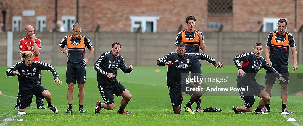 Liverpool FC Training Session