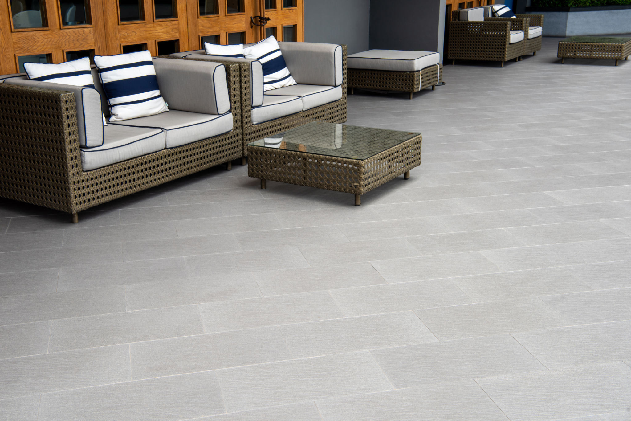 beautiful terrace, grey floor tile outdoor beautiful terrace, grey floor tile outdoor