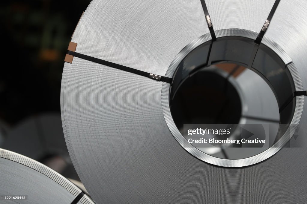 Rolls Of Steel Sheet