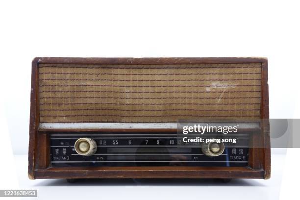 radio - antique radio stock pictures, royalty-free photos & images