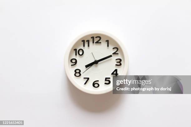 2,880 White Round Clock Stock Photos, High-Res Pictures, and Images ...