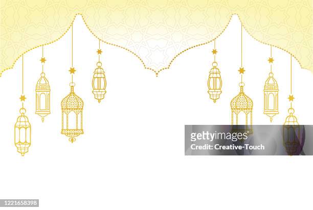 ilustrações de stock, clip art, desenhos animados e ícones de ramadan candles - lanterna