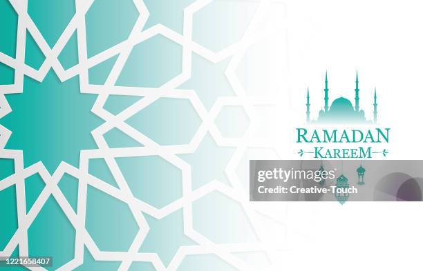 ramadan kareem - islamic pattern stock illustrations