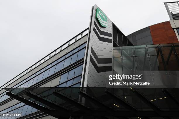 General view of NRL headquarters at Rugby League Central on April 28, 2020 in Sydney, Australia.