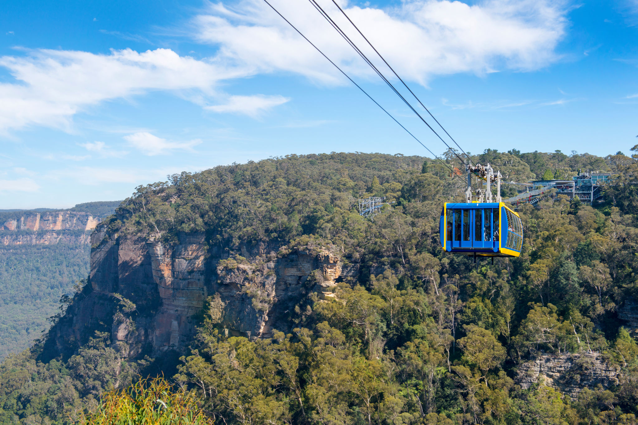 Blue Mountains Skyway Cable Car, Katoomba, NSW, Australia Blue Mountains Skyway Cable Car, Katoomba, NSW, Australia