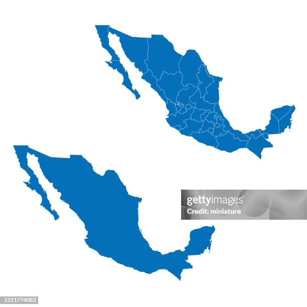 Maxio Map 827 Mexico Political Map Stock Photos, High-Res Pictures, and Images ...