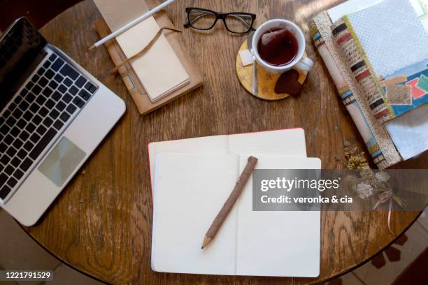 home desktop - office table top stock pictures, royalty-free photos & images