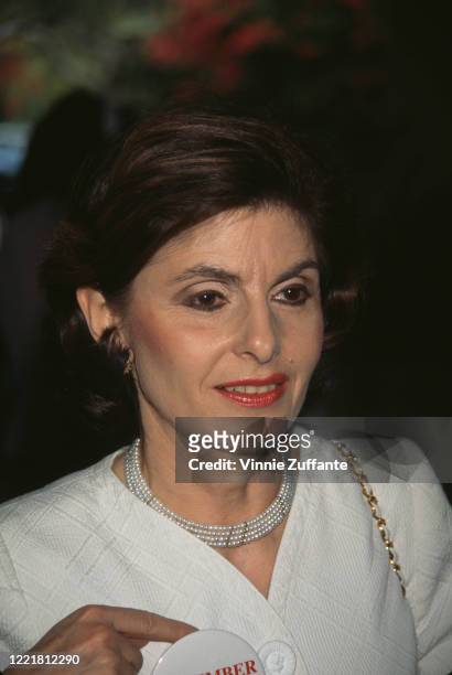 American women's rights attorney Gloria Allred attends the American Movie Classic's 1996 Film Preservation Festival, celebrating the 'Ladies of the...