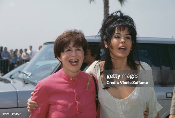 Conchita Bustillo and her daughter, Cuban actress and singer Maria Conchita Alonso attend the 1997 IFP-West Independent Spirit Awards, held at Santa...