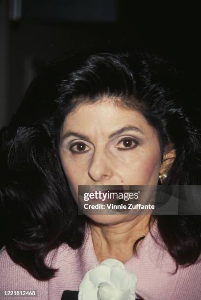 American women's rights attorney Gloria Allred, 1994.