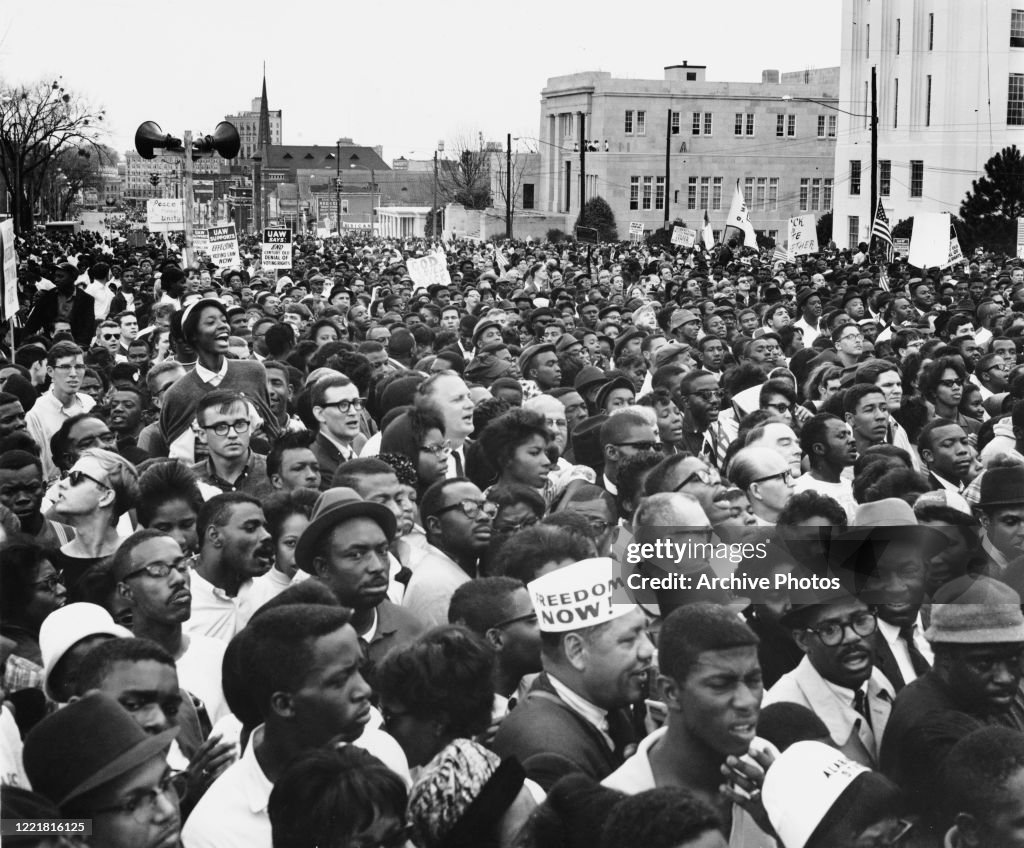Civil Rights March From Selma To Montgomery