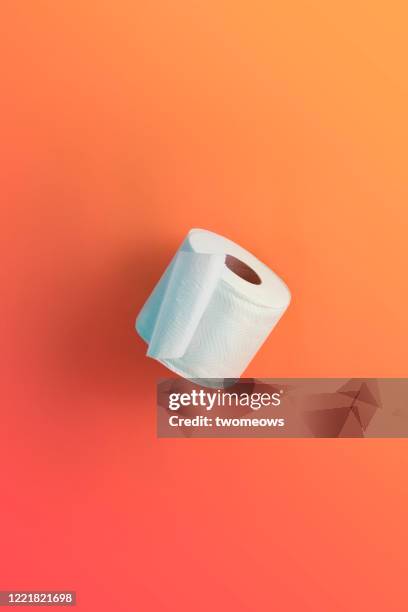 toilet roll still life image. - toilet paper stock pictures, royalty-free photos & images