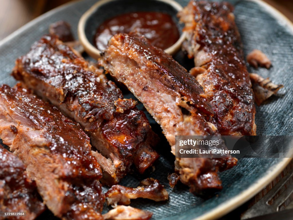 Slow Roasted St. Louis Style Baby Back Pork Ribs