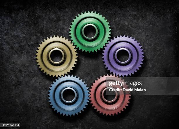 354 5 Cogs Stock Photos, High-Res Pictures, and Images - Getty Images