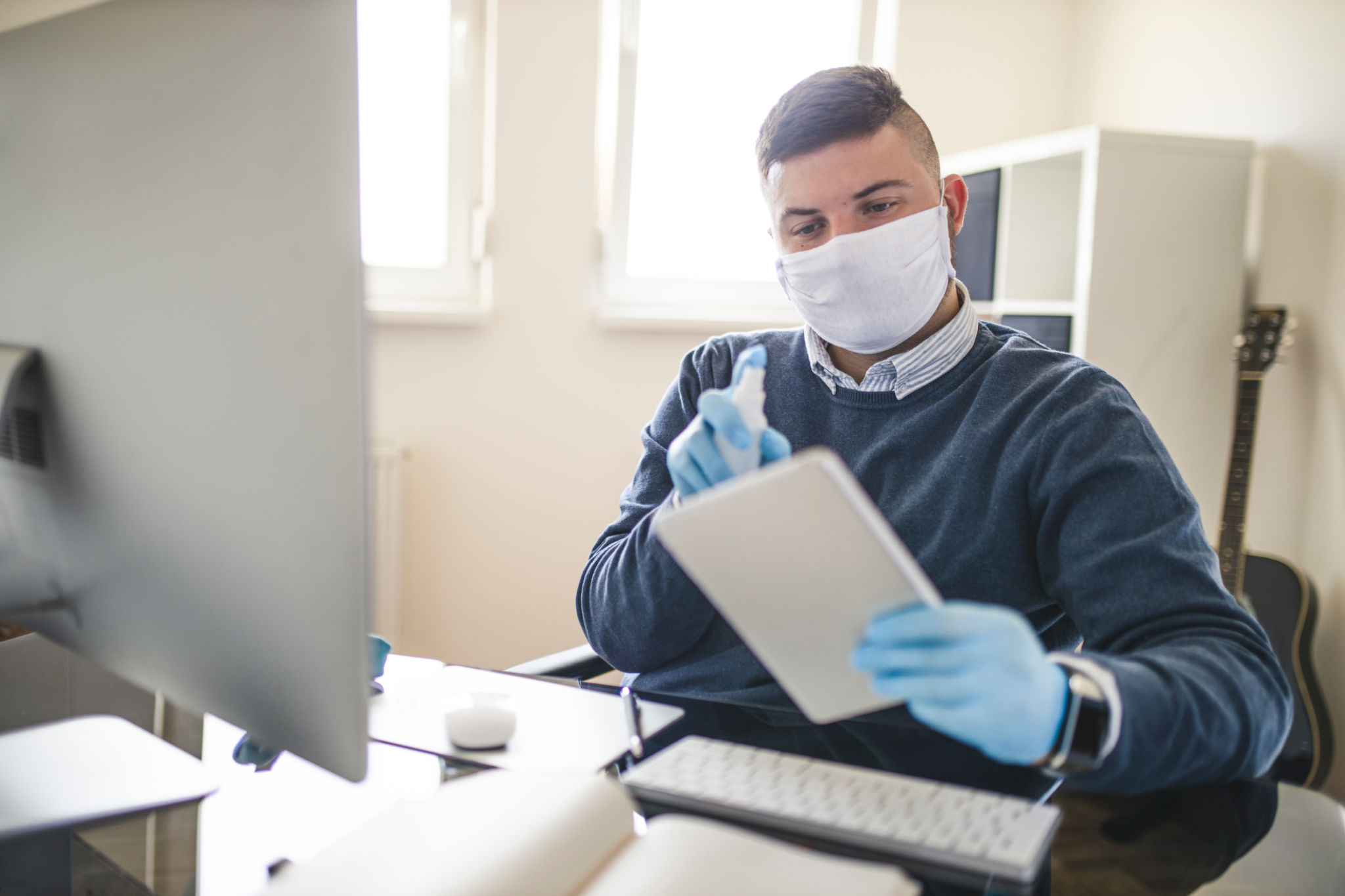 office hygiene routine