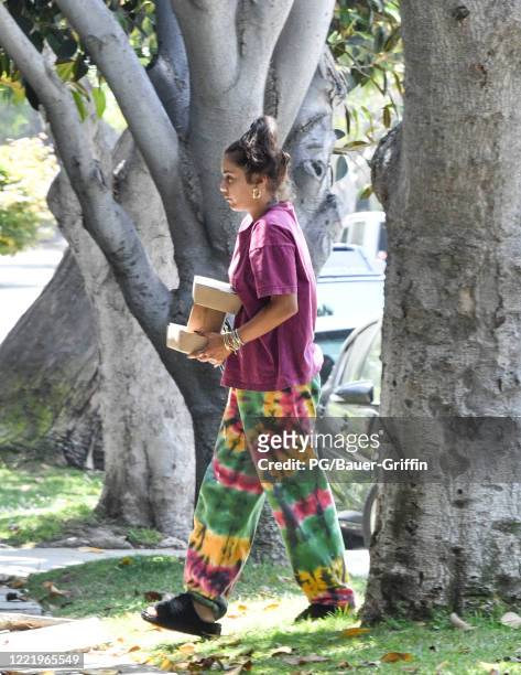 Vanessa Hudgens is seen on June 22, 2020 in Los Angeles, California.