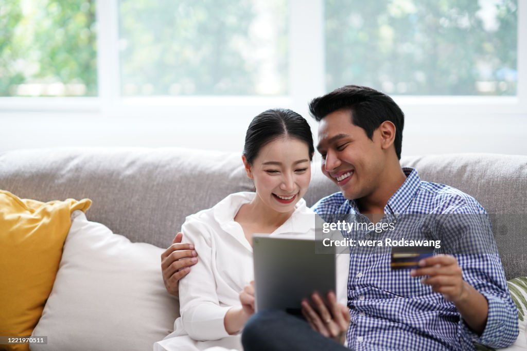 Online Shopping by Credit card from home