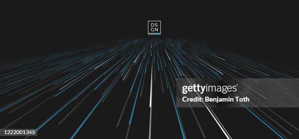 abstract geometric centric motion pattern with dynamic lines background. - speed lines stock illustrations