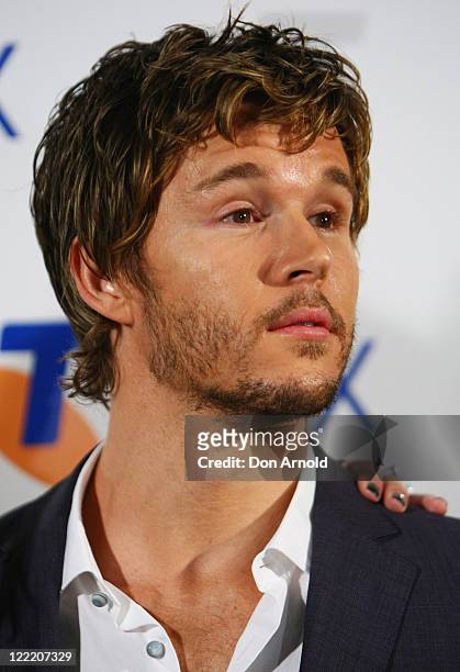 Ryan Kwanten arrives at the Telstra T-Box Party at Simmer on the Bay on July 6, 2010 in Sydney, Australia.