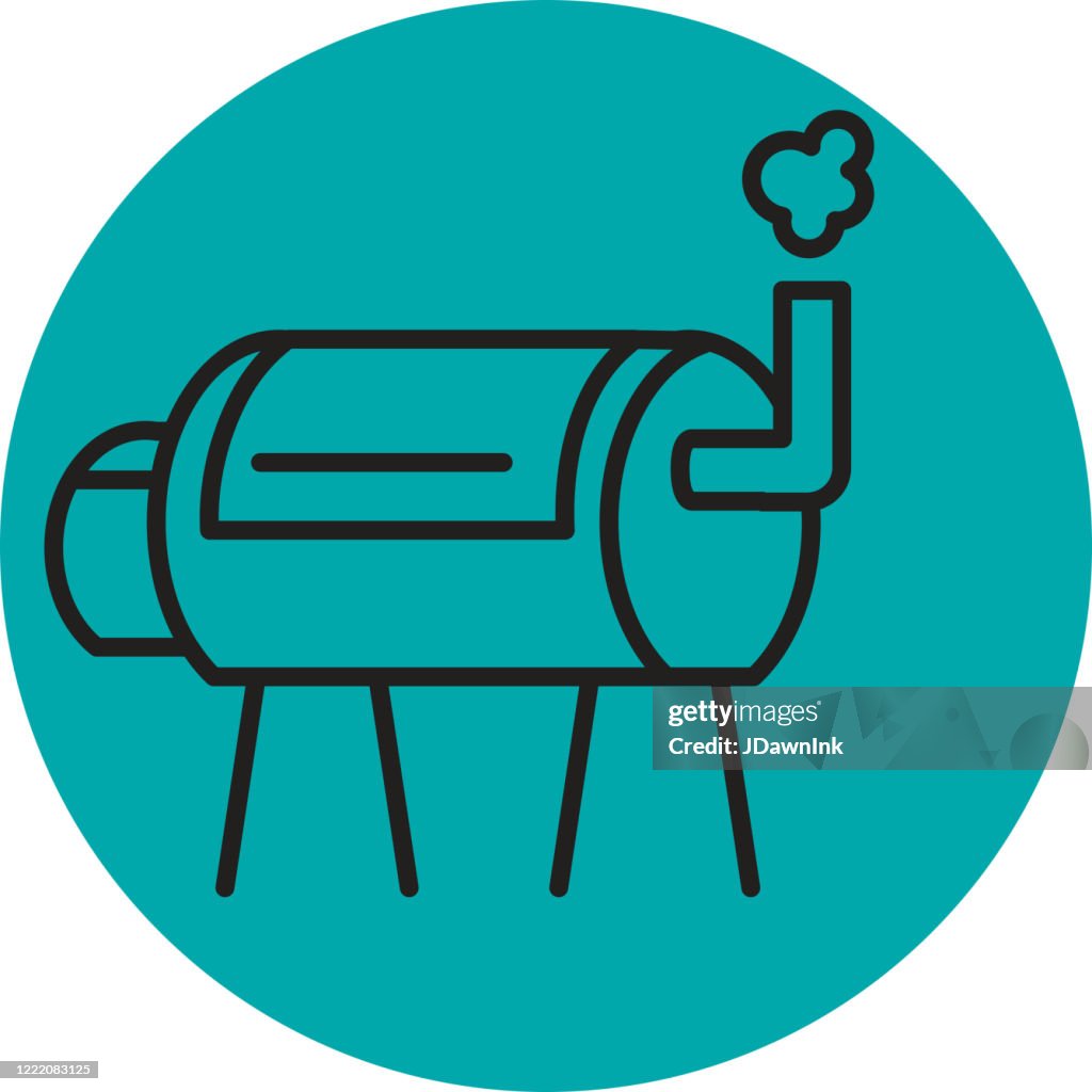 Cooking Methods Vector Cooking Method Or Recipe Smoker High-Res Vector Graphic - Getty Images