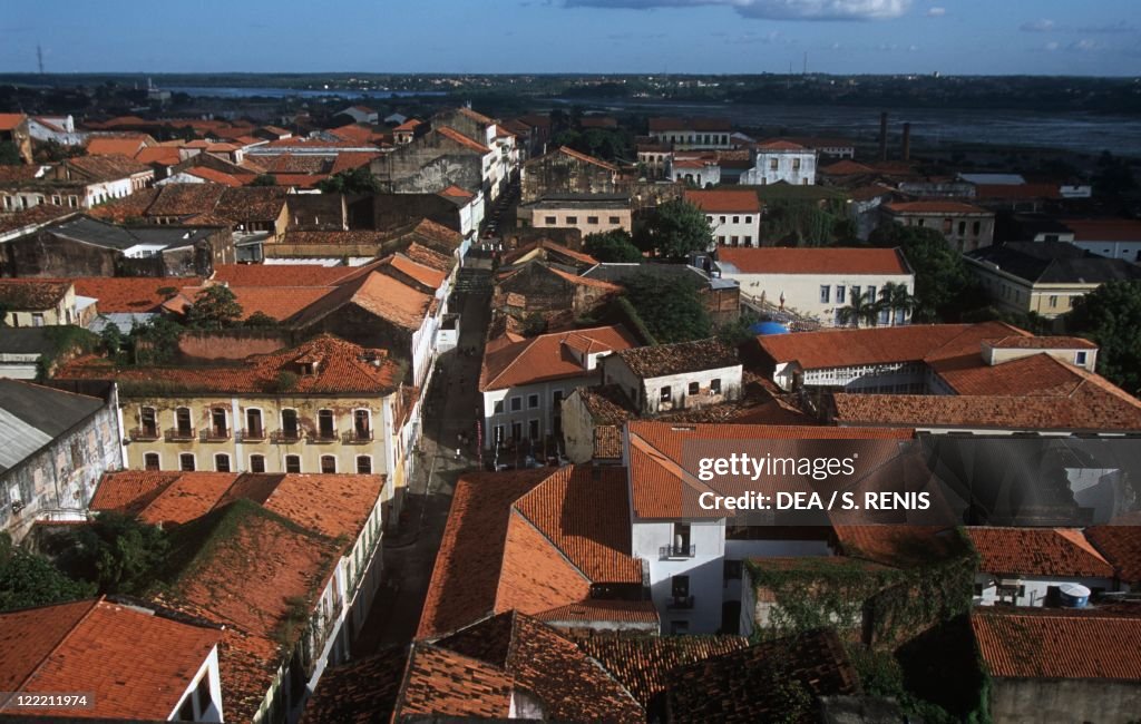 Brazil, Maranhao State, Sao Luis, Historic Centre, Rua do Giz