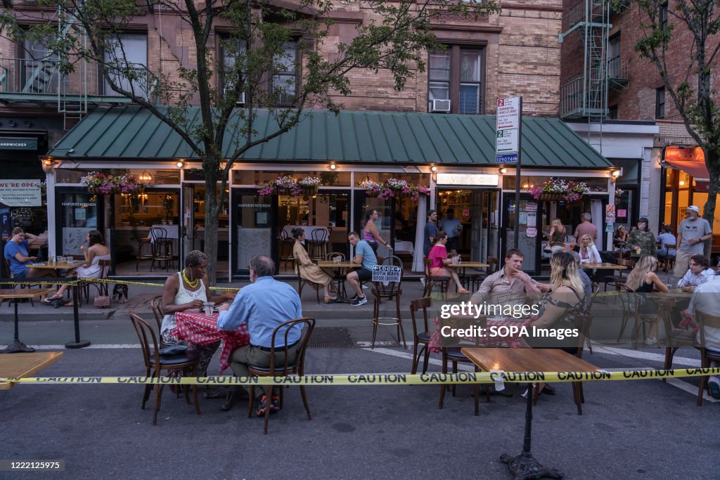 Harvest Kitchen restaurant has extended its outdoor area by...