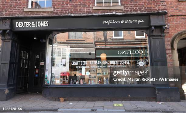 Dexter & Jones, a bar owned by Adam Rickitt and wife Katy, in Knutsford, Cheshire. The Government announced restrictions on bars and pubs will be...