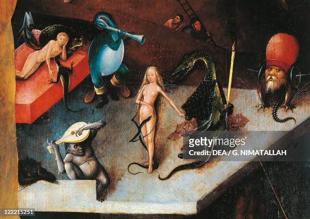 Hieronymus Bosch , Last Judgement. Detail.