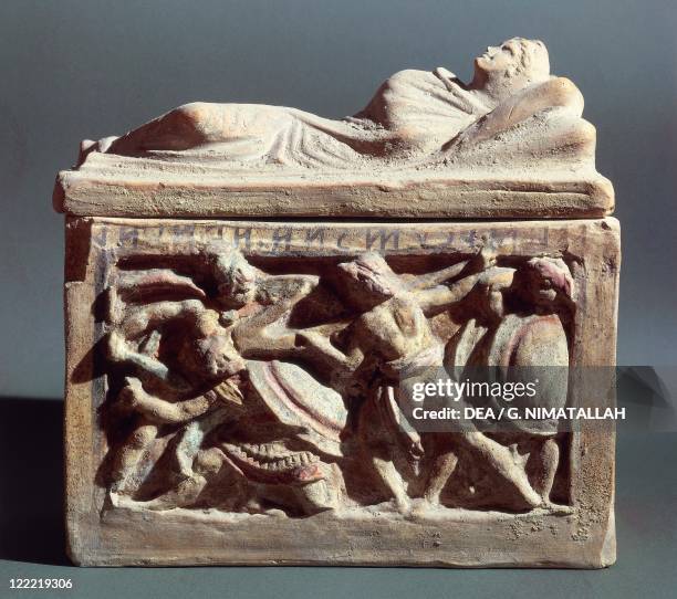 Etruscan Inscription 1,108 Etruscan Sculptures Stock Photos, High-Res Pictures, and Images ...