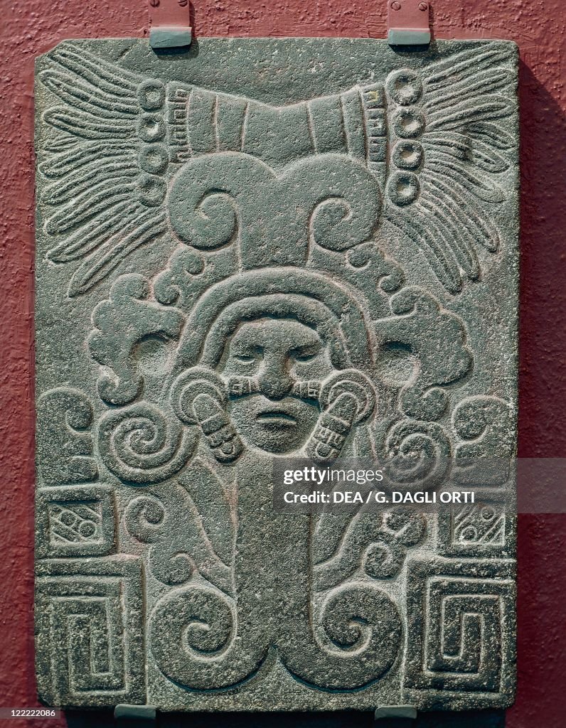Aztec Barth Aztec civilization, Mexico, 15th century. Relief on stone - carvings ...