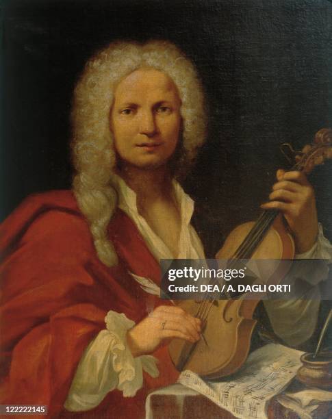 Italy - 18th century. Portrait of Antonio Vivaldi , Italian composer and violinist.