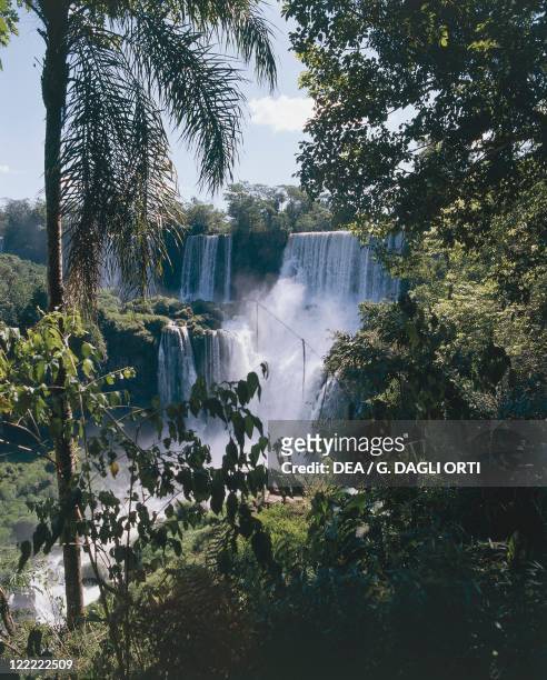 Brazil - Parana State - Iguaçu National Park - Foz do Iguaçu, Iguaçu waterfalls.