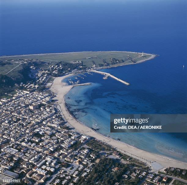 Italy - Sicily Region - San Vito lo Capo - Aerial view.
