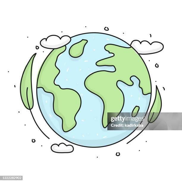 sustainability line icon, outline doodle vector symbol illustration - sustainable tourism stock illustrations