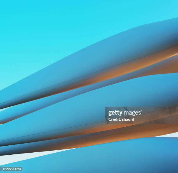 wind turbine blades - blade stock pictures, royalty-free photos & images