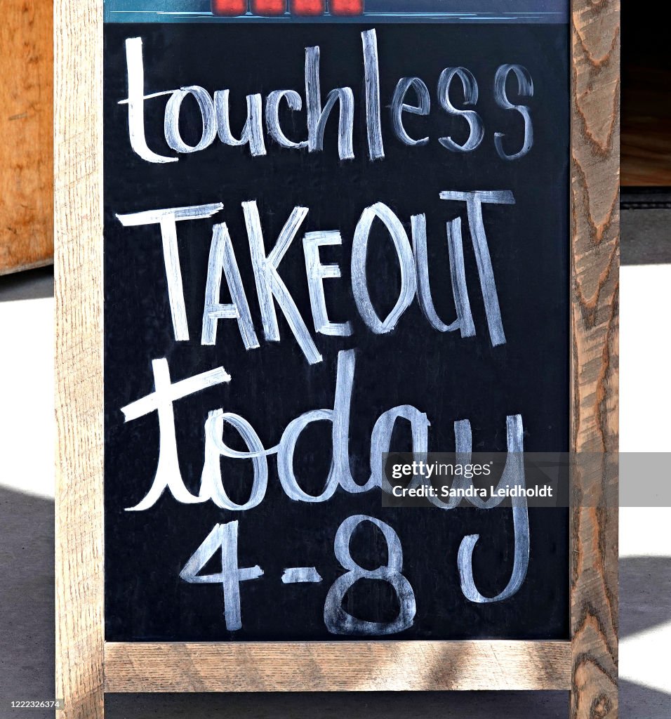 Take-Out Food Sign - Colorado