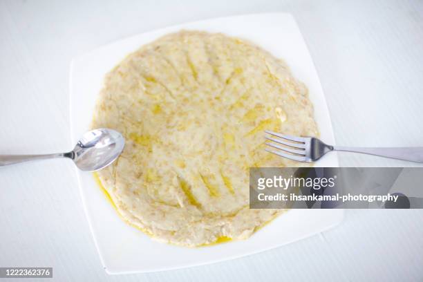 arabic dish harees - qatar food stock pictures, royalty-free photos & images