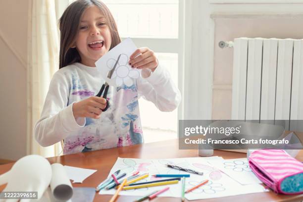 home hobbies - paper flower stock pictures, royalty-free photos & images