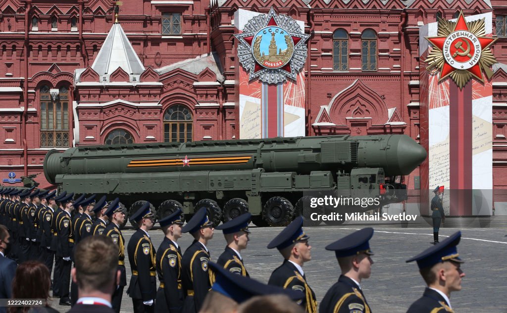 Parade In Moscow To Celebrate 75th Anniversary Of Defeat Of Nazi Germany