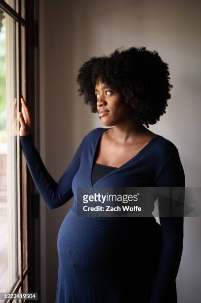 African American Pregnant Mother