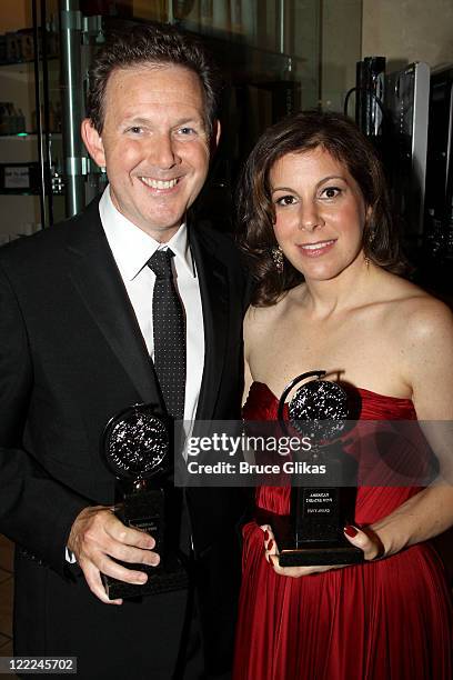 John Logan attends the 64th Annual Tony Awards at The Sports Club/LA on June 13, 2010 in New York City.